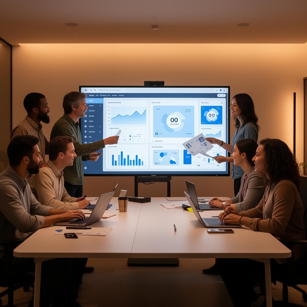 BrandClave Digital team at work
